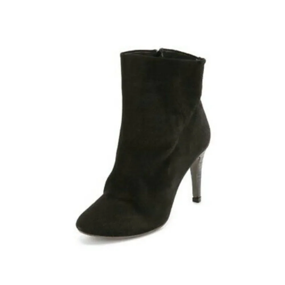 NIB Free People Fairfax Heel Booties Suede